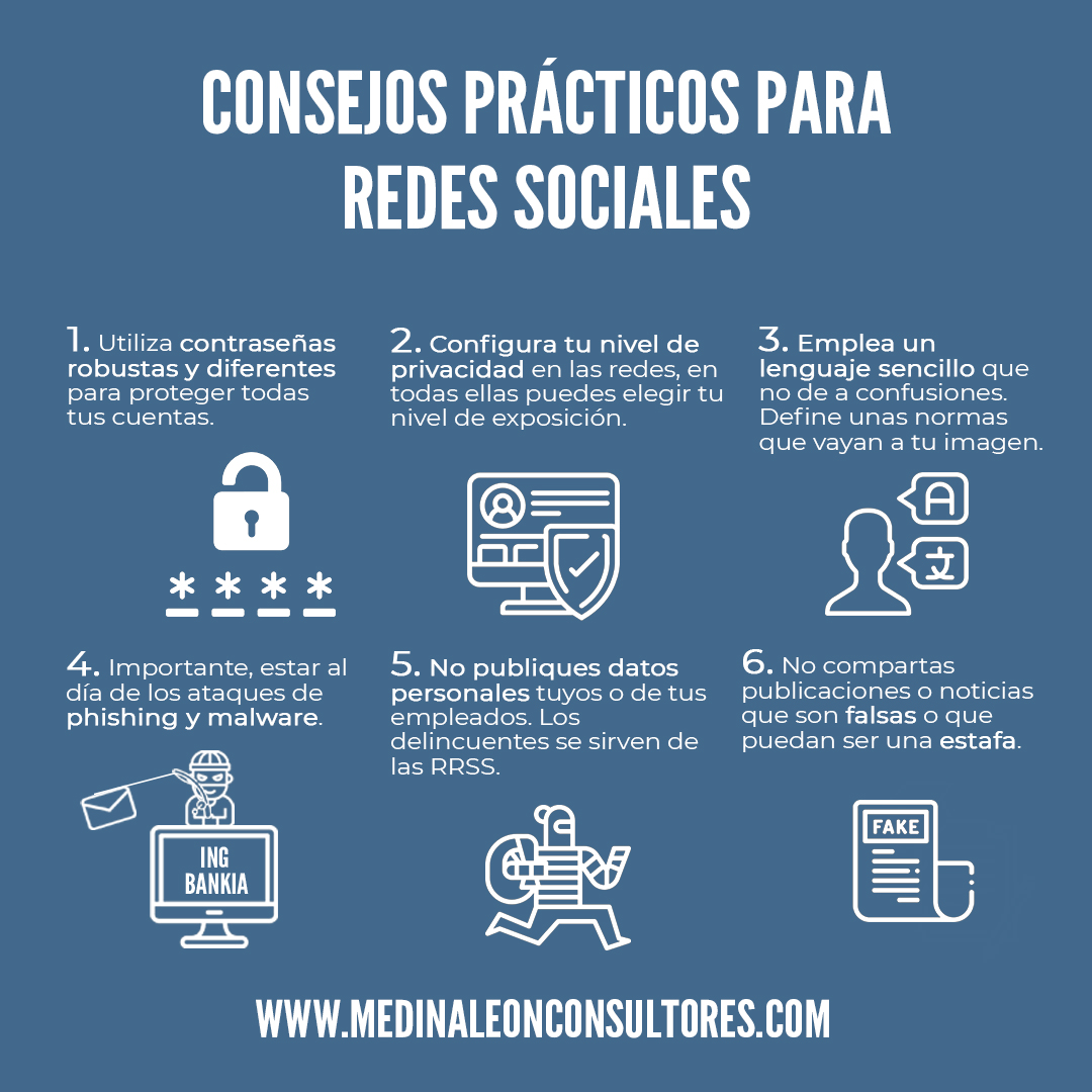 consejos redes sociales